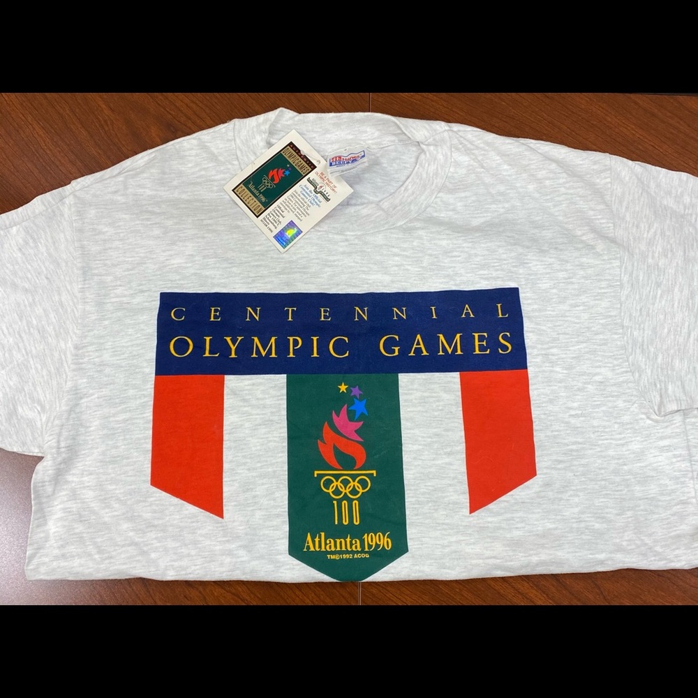 Atlanta Olympics 1996 - Grey T-Shirt (Never Worn)
